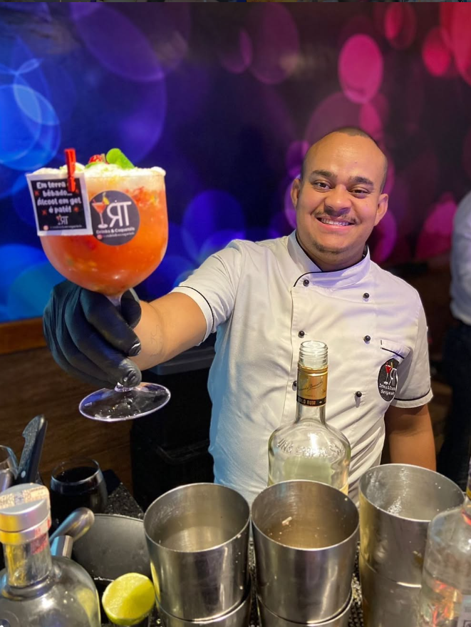 Drink preparado pela RT Drinks & Coquetéis
