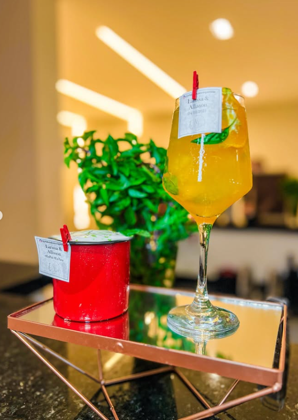 Drink preparado pela RT Drinks & Coquetéis